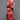 Exclusive Red Color Crepe Fabric Function Fancy Top With Bottom Dupatta Set