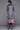 Exclusive Navy Blue Color Velvet Fabric Festive Wear Printed Top With Bottom Set