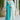 Exclusive Cyan Color Cotton Fabric Casual Floral Print Readymade Top With Bottom Dupatta Set