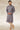 Cotton Fabric Dark Grey Color Printed Work Stunning Kurta Pyjama In Function Wear