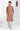 Chikoo Color Cotton Fabric Sangeet Wear Elegant Printed Kurta Pyjama