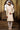 Clasic Cream Color Brocade Fabric Indo Western For Men