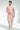Moss Peach Color Art Silk Fabric Men Kurta Jacket Set