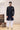 Silk Blue Magnificent Readymade Men Indo Western For Wedding Wear