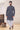 Fetching Blue Silk Fabric Sangeet Wear Readymade Kurta Pyjama For Men