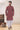 Art Silk Fabric Red Color Festive Wear Readymade Men Stylish Kurta Pyjama With