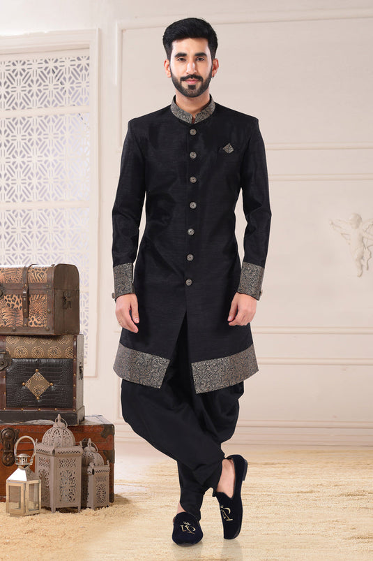 Mens indo western dress for wedding sale