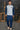 Captivating Cotton Fabric Kurta Pyjama With Jacket In Blue Color