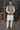 Cotton Fabric Stunning Kurta Pyjama Jacket Set In Off White Color