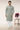 Stunning Lucknowi Work Sea Green Color Readymade Men Kurta