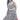 Grey Color Alluring Chinon Fabric Embroidered Work Lehenga