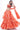Embellished Thread Embroidered Work On Rust Color Function Wear Lehenga In Jacquard Fabric