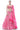 Jacquard Fabric Function Wear Lehenga In Pink Color With Inventive Thread Embroidered Work