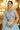 Sober Embroidered Work On Georgette Lehenga In Cyan Color