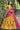 Silk Fabric Yellow Color Sequins Work Attractive Look Lehenga