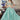 Exclusive Art Silk Fabric Sea Green Color Excellent Top With Skirt