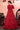 Party Wear Georgette Fabric Fancy Sequins Work Gown In Red Color