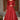 Party Style Red Color Designer Fancy Work Gown In Taffeta Fabric