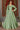 Sea Green Color Taffeta Fabric Stylish Fancy Work Function Wear Gown