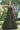 Cotton Fabric Party Look Splendid Gown With Koti In Mehendi Green Color