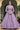 Lavender Color Party Style Captivating Gown In Cotton Fabric