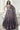 Blazing Purple Sequins Work Chinon Fabric Gown With Dupatta