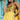 Yellow Color Chinon Fabric Admirable Embroidered Readymade Long Gown In Party Wear