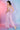 Exclusive Pink Color Georgette Fabric Sequins Work Party Wear Readymade Designer Co Ord Set With Shurg