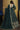 Glorious Function Wear Green Color Foil Work Georgette Readymade Gown With Dupatta