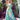 Sky Blue Color Silk Fabric Charming Party Wear Readymade Printed Lehenga