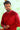 Navratri Special Attractive Art Silk Fabric Maroon Color Readymade Kurta