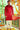 Navratri Special Attractive Art Silk Fabric Maroon Color Readymade Kurta