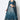 Fascinating Teal Color Chinon Fabric Foil Printed Lehenga