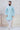 Striking Sky Blue Color Art Silk Fabric Function Wear Stylish Readymade Kurta Pyjama For Men
