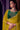 Yellow Color Stone Work Organza Fabric Saree