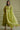 Exclusive Green Color Georgette And Net Fabric Hand Embroidered Gorgeous Readymade Kurta Palazzo Set