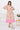 Tempting Pink Color Printed Cotton Kurti