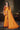 Border Work On Divine Art Silk Saree In Orange Color