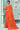 Vartika Singh Orange Chiffon Silk Fabric Bandhej Print Casual Saree