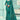 Vartika Singh Chiffon Silk Fabric Bandhani Print Saree In Cyan Color