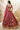 Maroon Color Embroidered Work On Art Silk Fabric Beatific Lehenga Choli