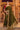 Embroidered Work On Bewitching Art Silk Saree In Mehendi Green Color