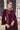 Heavy Embroidered Festive Wear Designer Long Straight Cut Salwar Kameez In Velvet Fabric Maroon Color