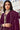 Exclusive Embroidered Work On Purple Color Pakistani Replica Suit In Georgette Fabric