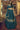 Stunning Satin Fabric Teal Color Embroidered Work Lehenga
