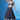 Occasion Wear Lehenga Choli In Navy Blue Georgette Fabric With Sequins Work