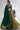 Chiffon Silk Fabric Green Occasion Wear Lehenga Choli With Sequins Work