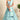 Light Cyan Color Sangeet Wear Designer Sequins Work Net Fabric Lehenga Choli