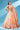 Printed Peach Color Organza Fabric Sangeet Wear Lehenga Choli
