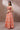 Peach Color Printed Organza Fabric Reception Wear Lehenga With Enchanting Blouse
